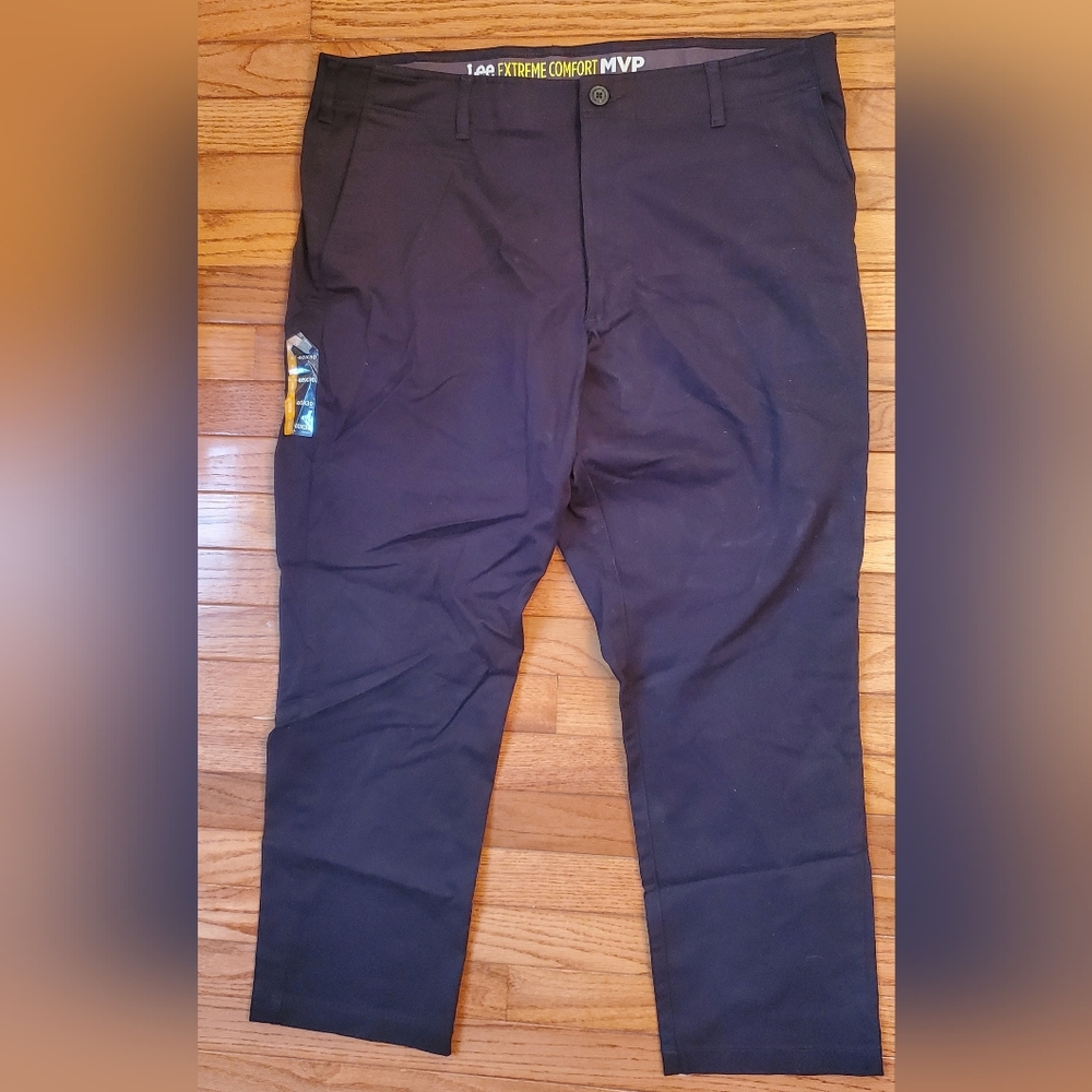 Lee black khaki pants W40 L30 - Picture 6 of 10